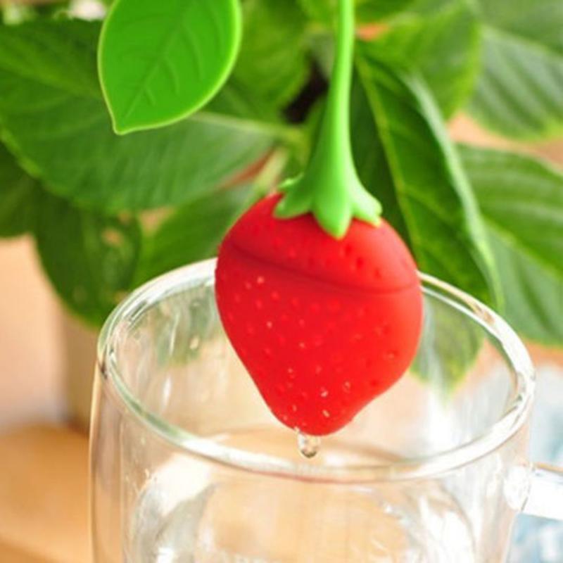 Strawberry Loose Leaf Tea Infuser/Strainer