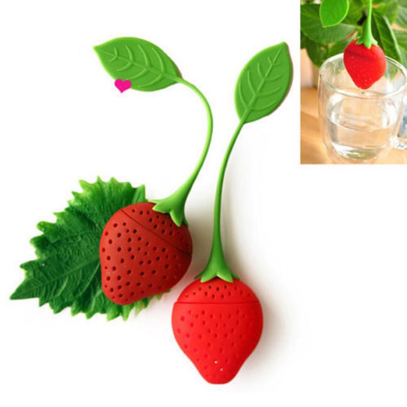 Strawberry Loose Leaf Tea Infuser/Strainer