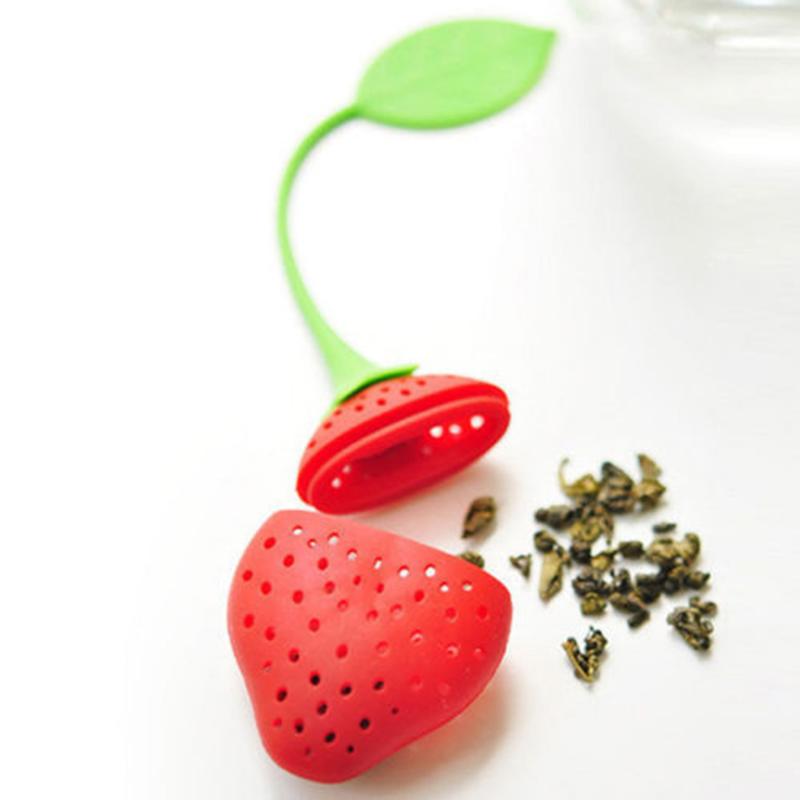 Strawberry Loose Leaf Tea Infuser/Strainer